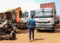 Excitation à la sablon de syndicats camerounais ultérieurement la percé d&rsquo;un restaurant en Centrafrique