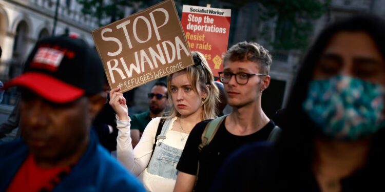 Kigali avis à Londres le rémunéré de l&rsquo;coordination sur les migrants abandonné