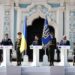 Hooreeɓe leyɗeele dental Erop U.E njuɓɓinii jeewte to Kiev, laamorgo Ukraine tawu faandaare nde ko ƴettude peeje ngam wallitaade Ukraine e ndee hare hakkunde mum e Russie