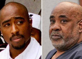 Ñawoore warngol Tupac Shakur, oo rappeer Ameriknaajo lolluɗo fuɗɗiima altine hannde to Las Vegas