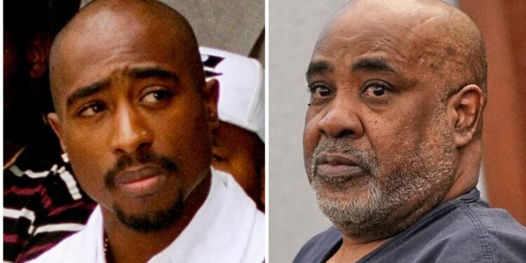 Ñawoore warngol Tupac Shakur, oo rappeer Ameriknaajo lolluɗo fuɗɗiima altine hannde to Las Vegas