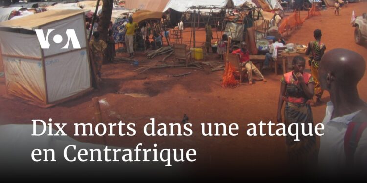 Dix morts chez une entrepris en Centrafrique
