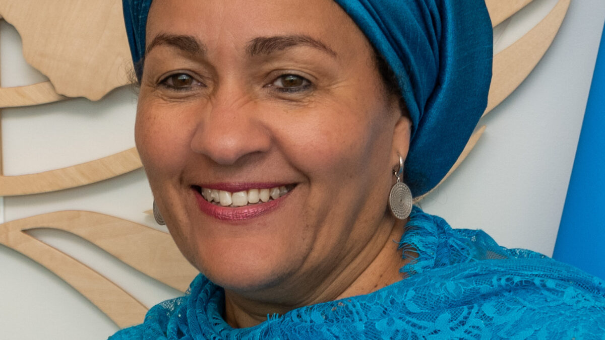 Amina J. Mohammed, vice-secrétaire générale des Nations unies, en 2023