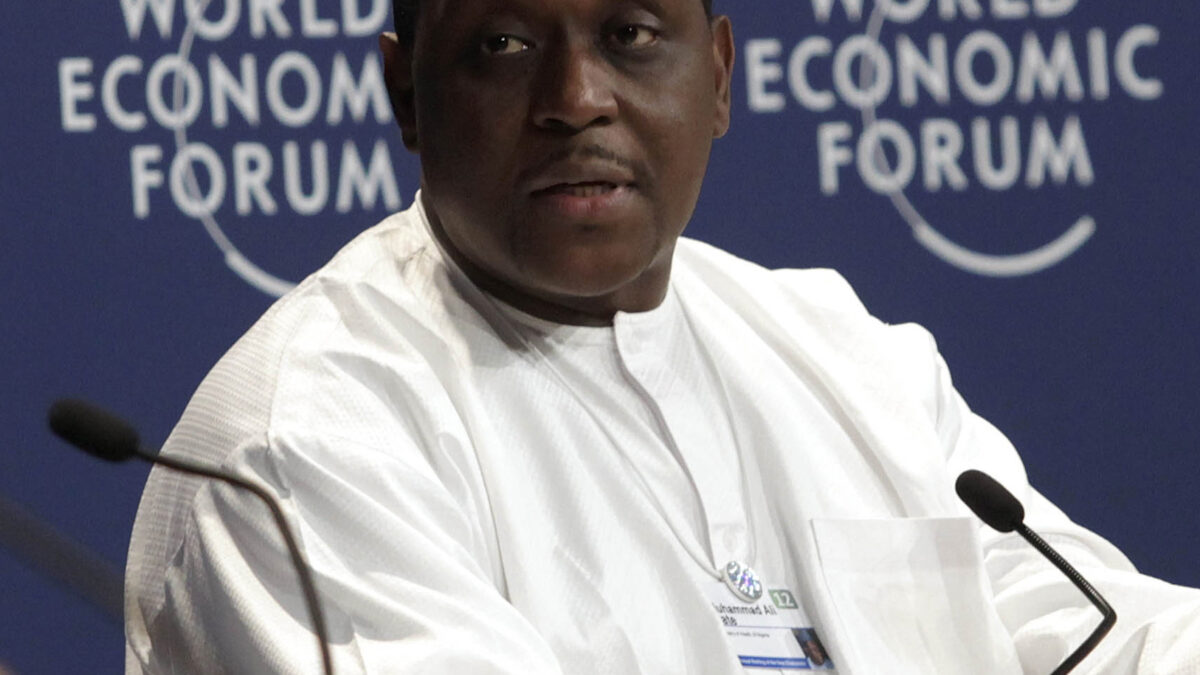 Muhammad Ali Pate à la réunion annuelle des nouveaux champions du Forum économique mondial à Tianjin en 2012