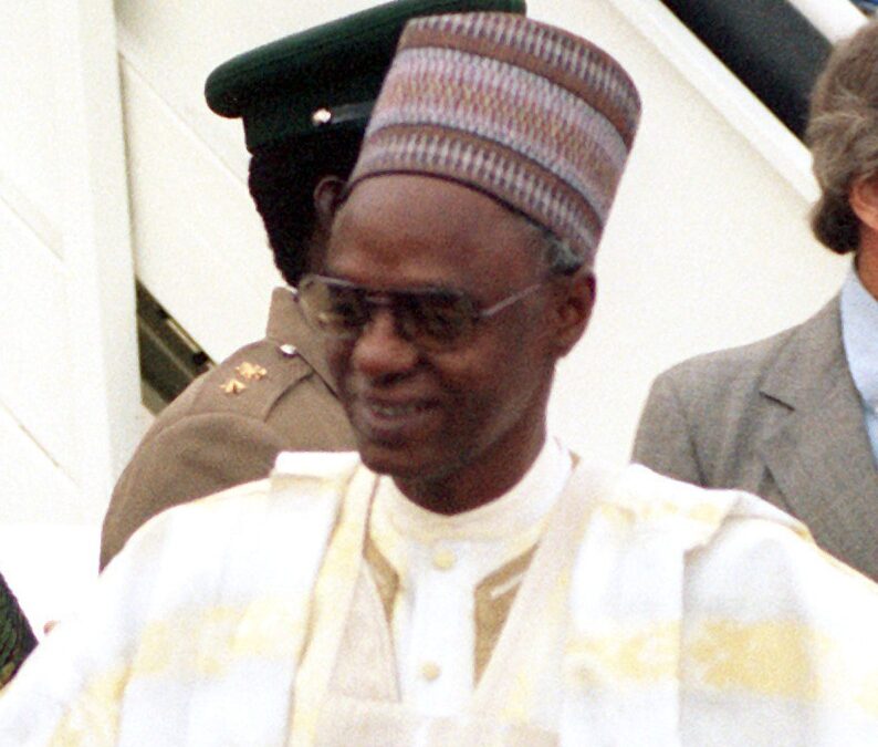 Shehu Shagari, président du Nigeria de 1979 à 1983